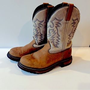 Rocky Cowboy Boots Women’s 8 1/2